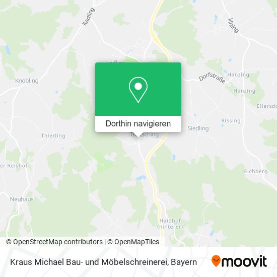Kraus Michael Bau- und Möbelschreinerei Karte