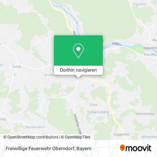 Freiwillige Feuerwehr Oberndorf Karte