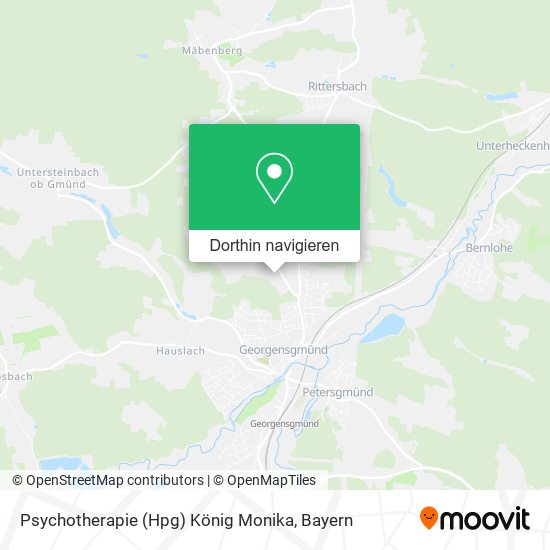 Psychotherapie (Hpg) König Monika Karte