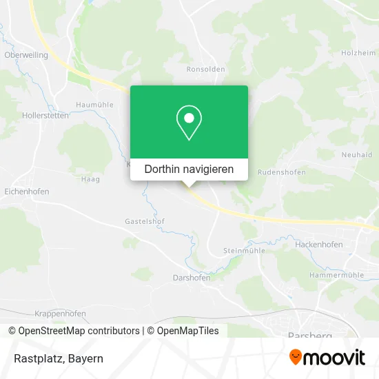 Rastplatz Karte