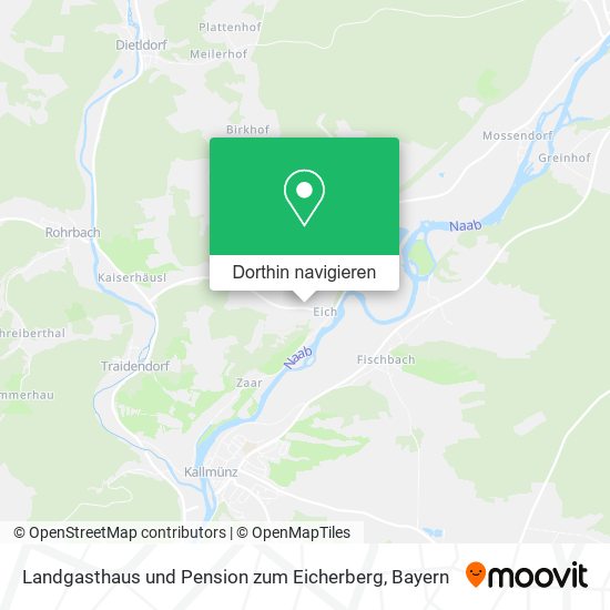 Landgasthaus und Pension zum Eicherberg Karte