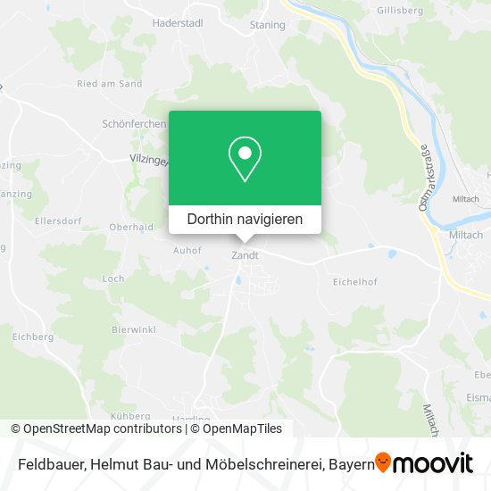 Feldbauer, Helmut Bau- und Möbelschreinerei Karte