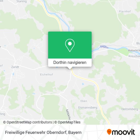 Freiwillige Feuerwehr Oberndorf Karte