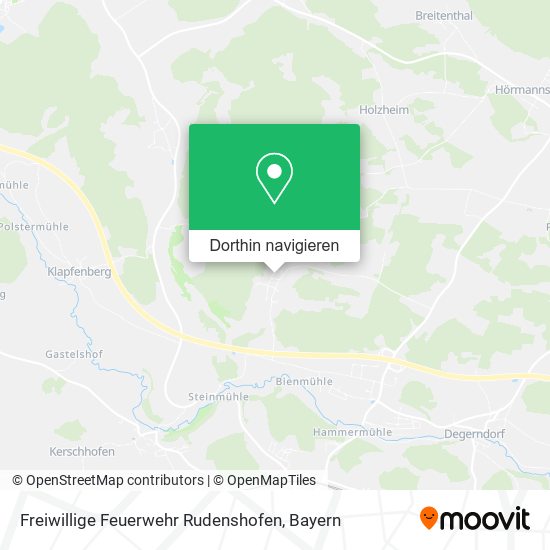 Freiwillige Feuerwehr Rudenshofen Karte