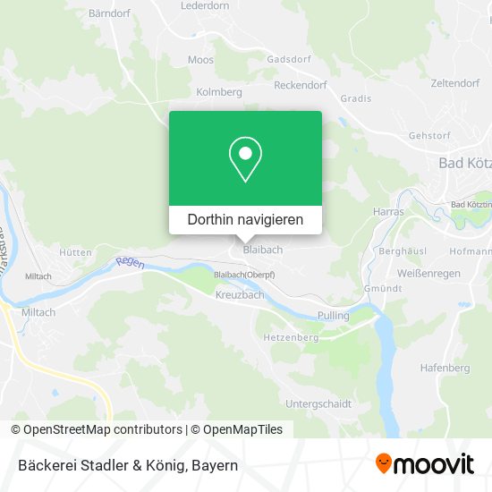 Bäckerei Stadler & König Karte