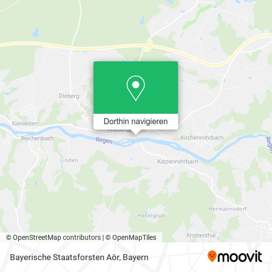 Bayerische Staatsforsten Aör Karte