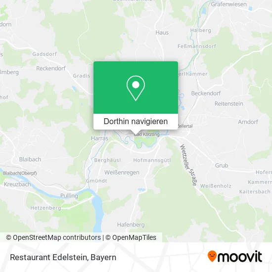 Restaurant Edelstein Karte