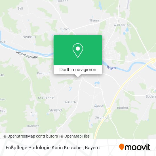 Fußpflege Podologie Karin Kerscher Karte