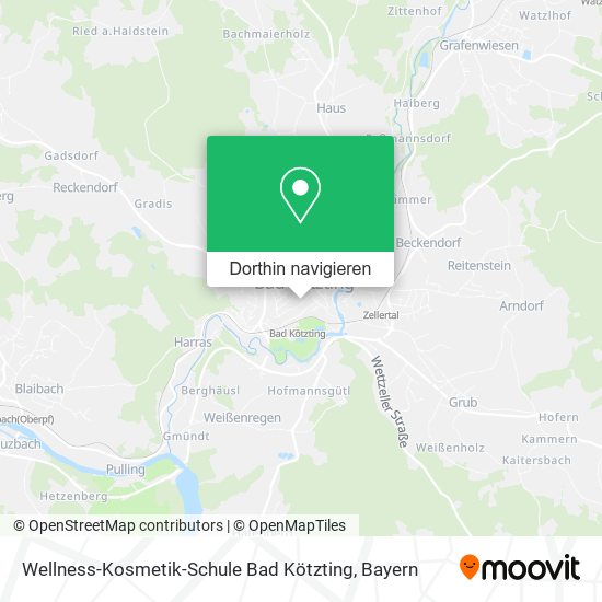 Wellness-Kosmetik-Schule Bad Kötzting Karte