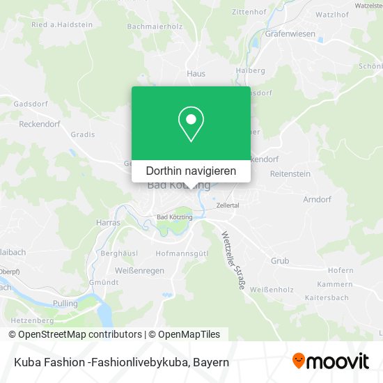 Kuba Fashion -Fashionlivebykuba Karte
