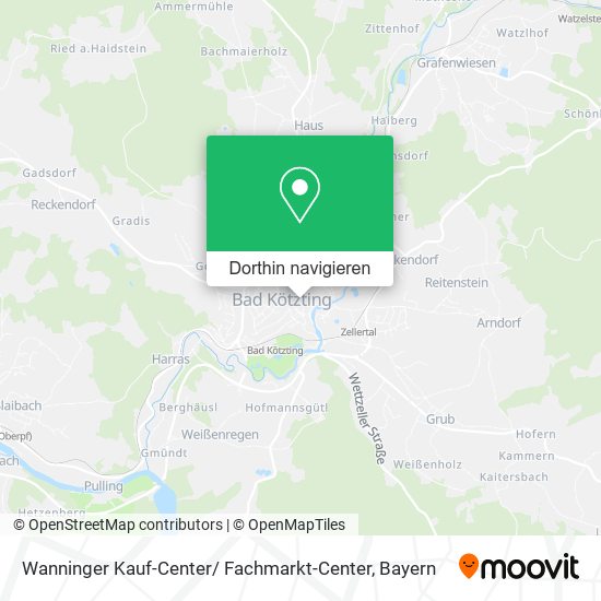 Wanninger Kauf-Center/ Fachmarkt-Center Karte