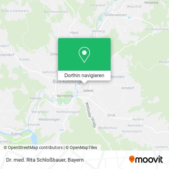 Dr. med. Rita Schloßbauer Karte