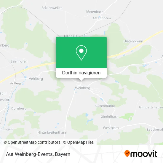 Aut Weinberg-Events Karte