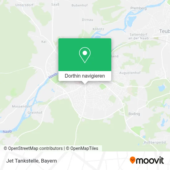 Jet Tankstelle Karte