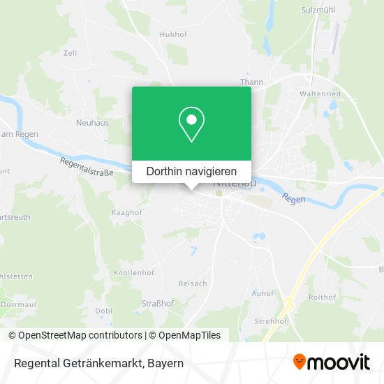 Regental Getränkemarkt Karte