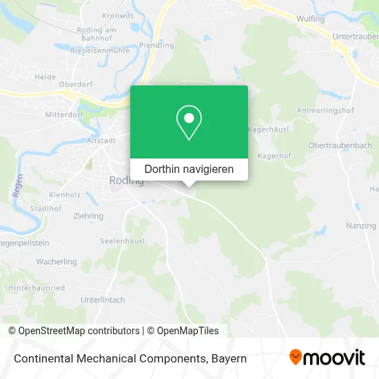 Continental Mechanical Components Karte