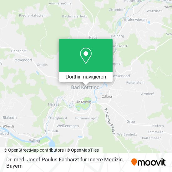Dr. med. Josef Paulus Facharzt für Innere Medizin Karte