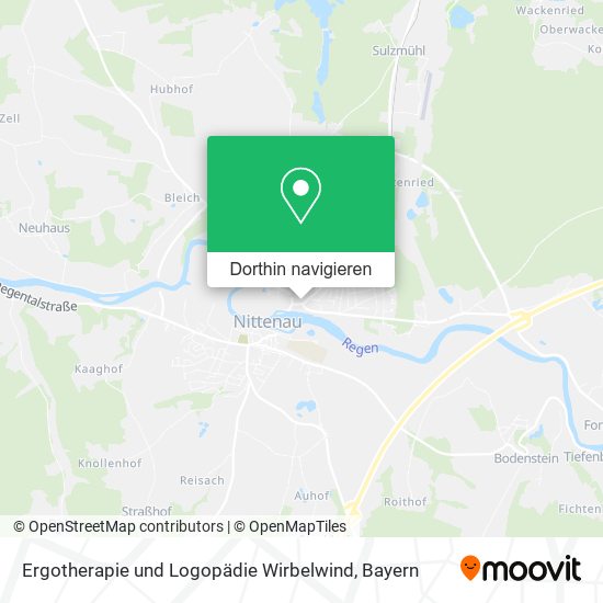 Ergotherapie und Logopädie Wirbelwind Karte