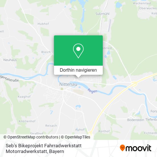 Seb's Bikeprojekt Fahrradwerkstatt Motorradwerkstatt Karte
