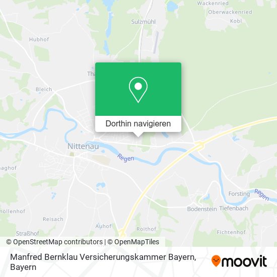 Manfred Bernklau Versicherungskammer Bayern Karte
