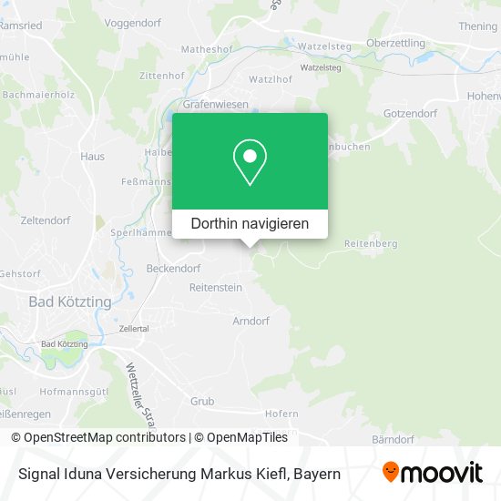 Signal Iduna Versicherung Markus Kiefl Karte