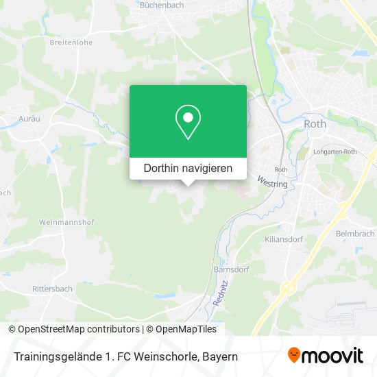 Trainingsgelände 1. FC Weinschorle Karte