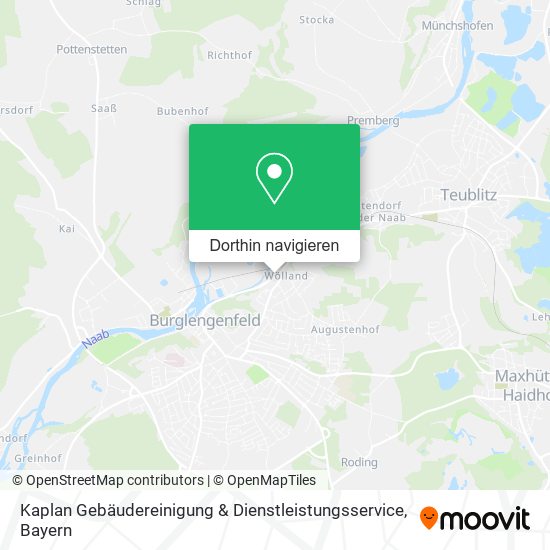 Kaplan Gebäudereinigung & Dienstleistungsservice Karte