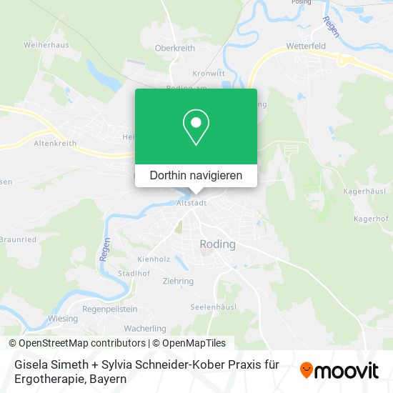 Gisela Simeth + Sylvia Schneider-Kober Praxis für Ergotherapie Karte