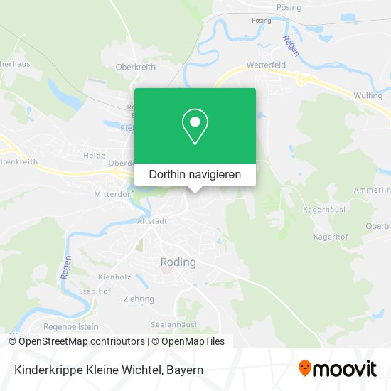 Kinderkrippe Kleine Wichtel Karte