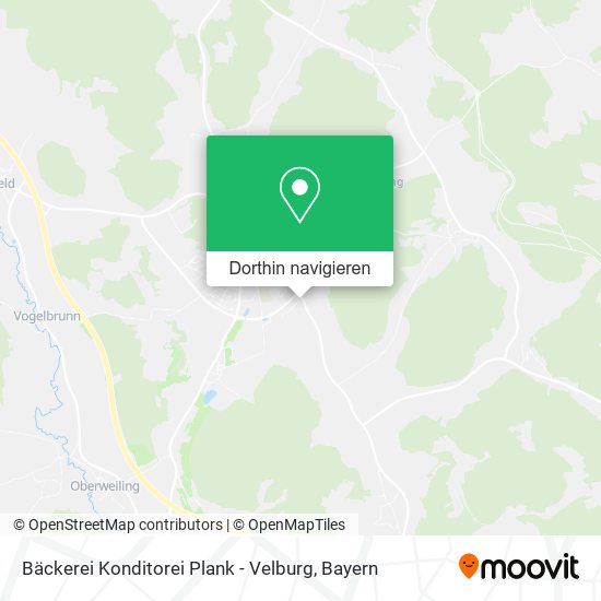 Bäckerei Konditorei Plank - Velburg Karte