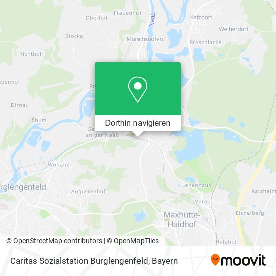 Caritas Sozialstation Burglengenfeld Karte