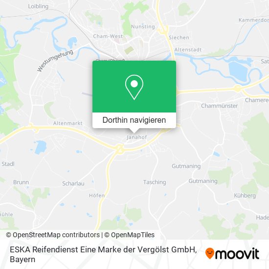 ESKA Reifendienst Eine Marke der Vergölst GmbH Karte