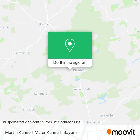 Martin Kuhnert Maler Kuhnert Karte