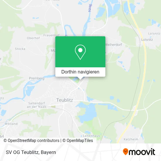 SV OG Teublitz Karte