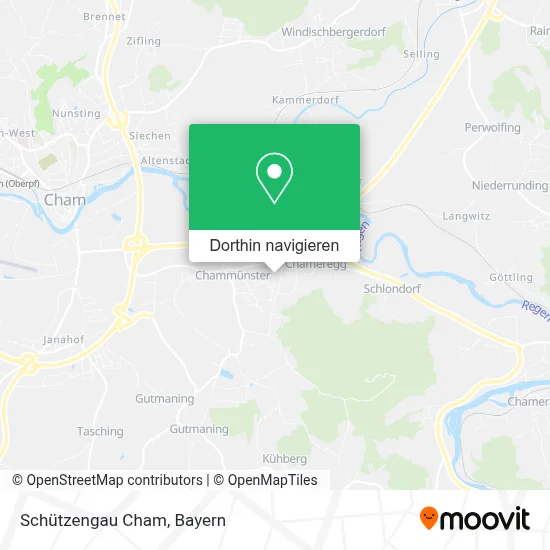 Schützengau Cham Karte