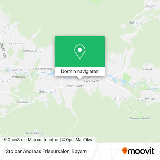 Stoiber Andreas Friseursalon Karte