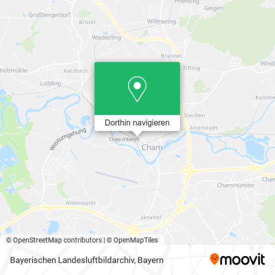 Bayerischen Landesluftbildarchiv Karte
