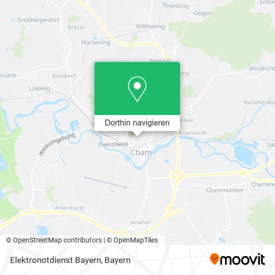 Elektronotdienst Bayern Karte