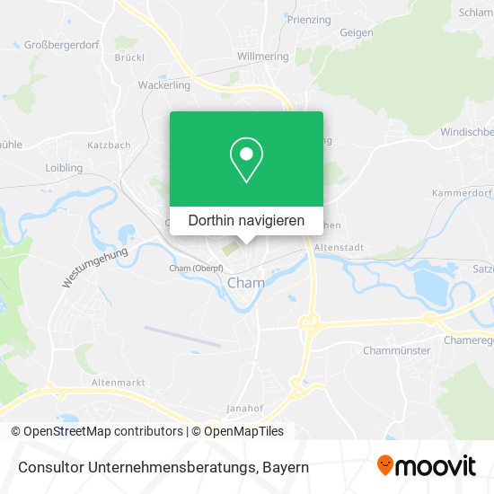 Consultor Unternehmensberatungs Karte