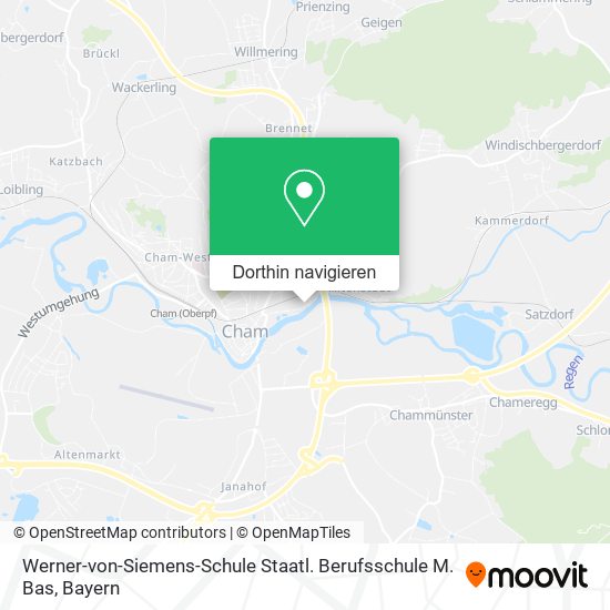 Werner-von-Siemens-Schule Staatl. Berufsschule M. Bas Karte