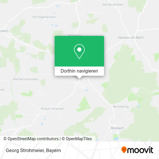 Georg Strohmeier Karte