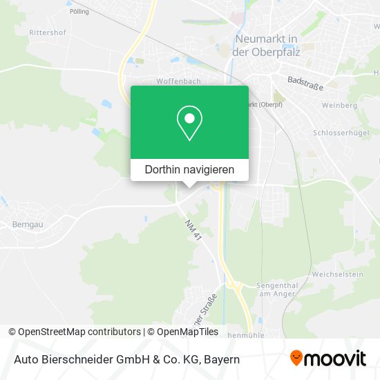 Auto Bierschneider GmbH & Co. KG Karte