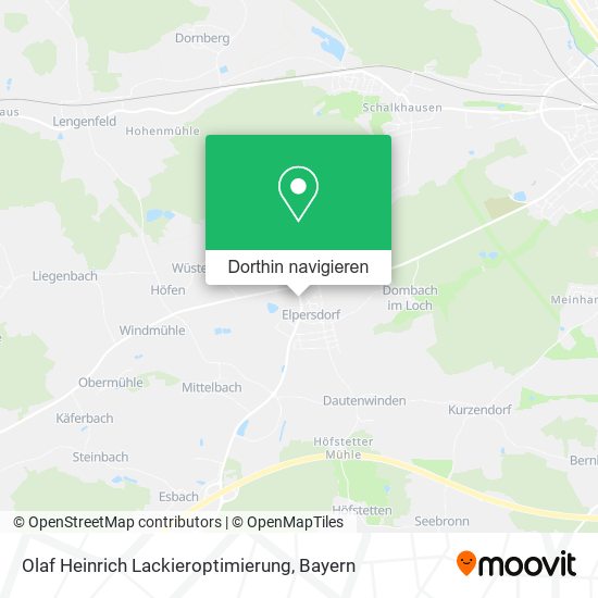 Olaf Heinrich Lackieroptimierung Karte