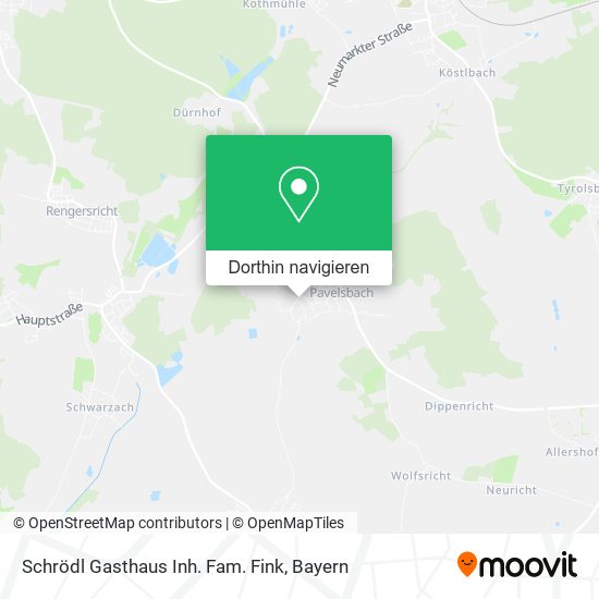 Schrödl Gasthaus Inh. Fam. Fink Karte