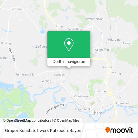 Grupor Kunststoffwerk Katzbach Karte