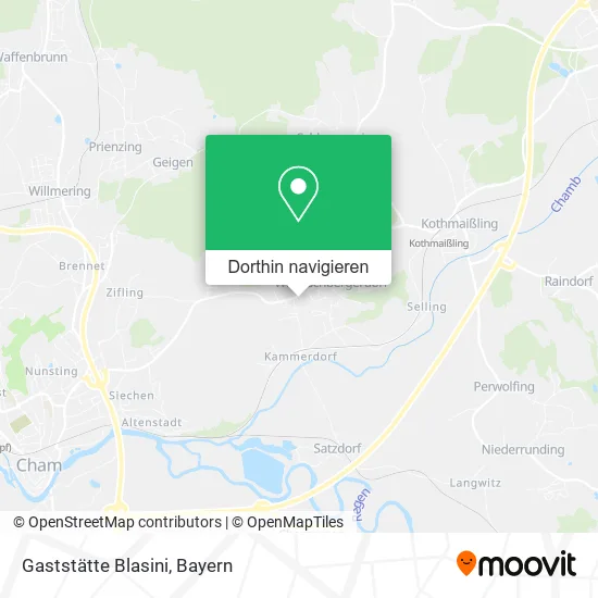 Gaststätte Blasini Karte