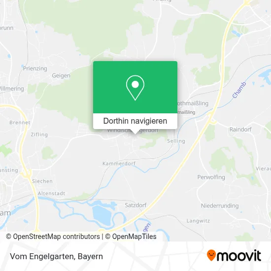 Vom Engelgarten Karte