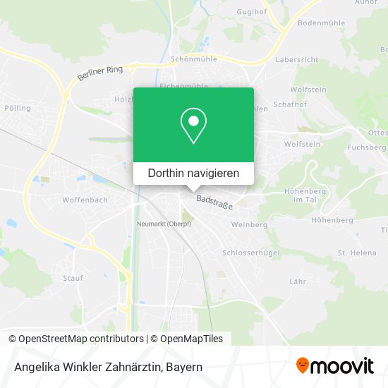 Angelika Winkler Zahnärztin Karte