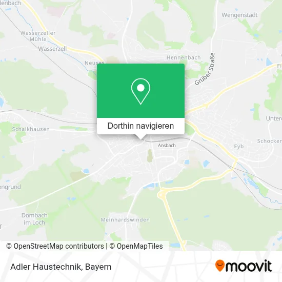 Adler Haustechnik Karte