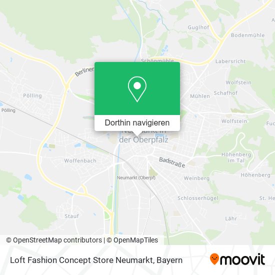 Loft Fashion Concept Store Neumarkt Karte